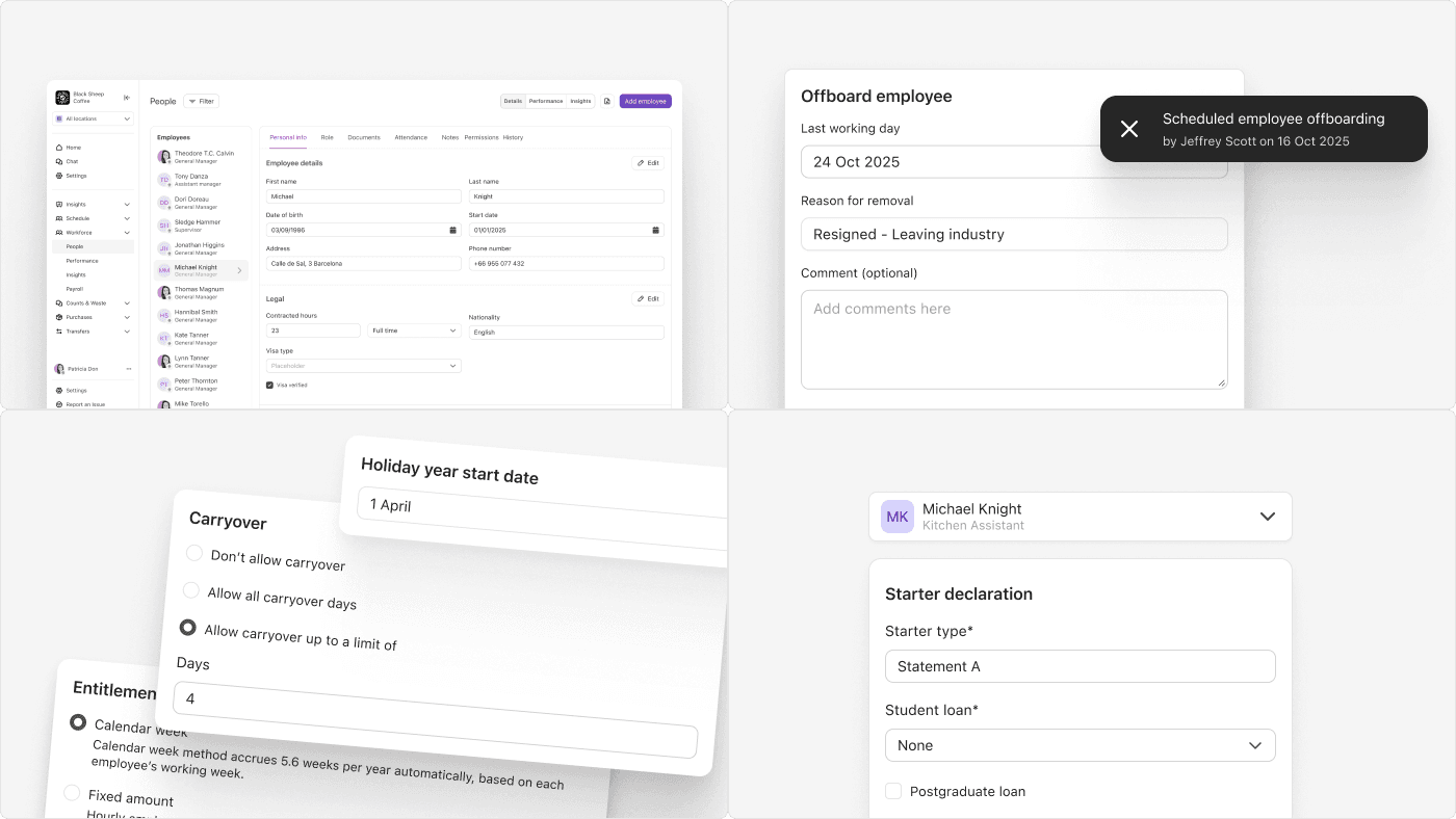 Intelligent scheduling